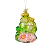 Poesie in Glas Glass Tree Decorations|Frog Couple