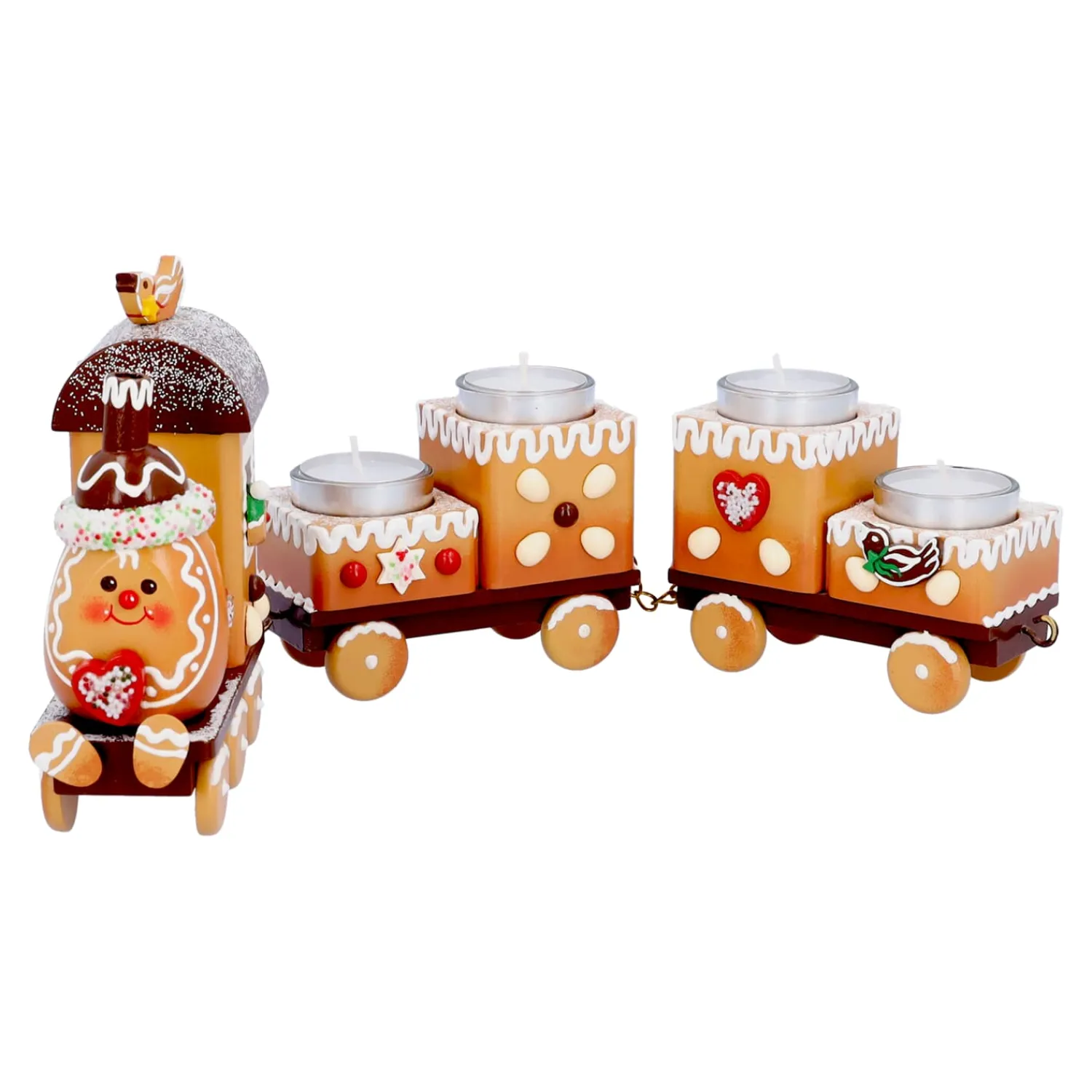 * Incense Smokers|Gingerbread Incense Smoker Train "Wonderful Advent Season"