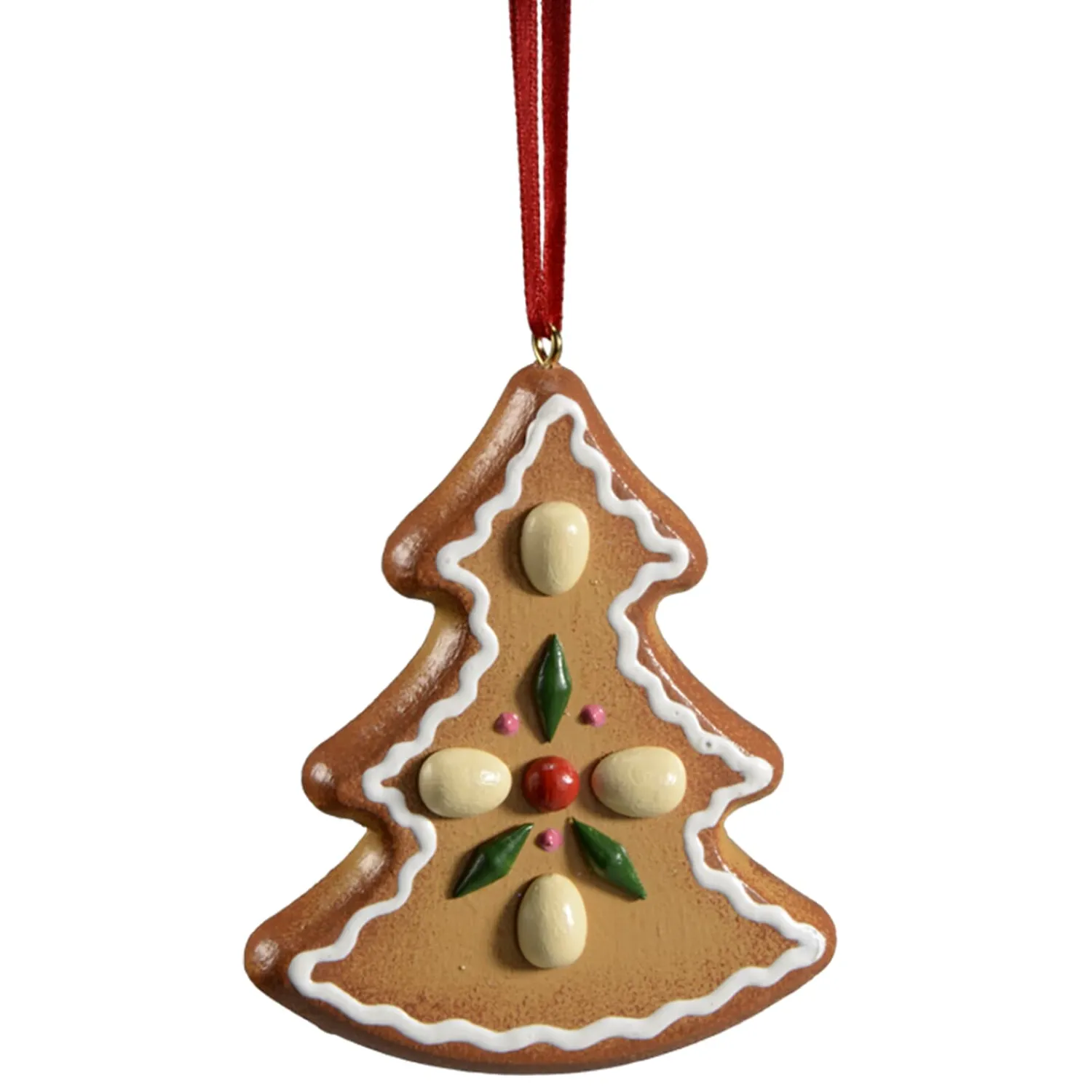 * Wood Tree Decorations|Gingerbread Tree