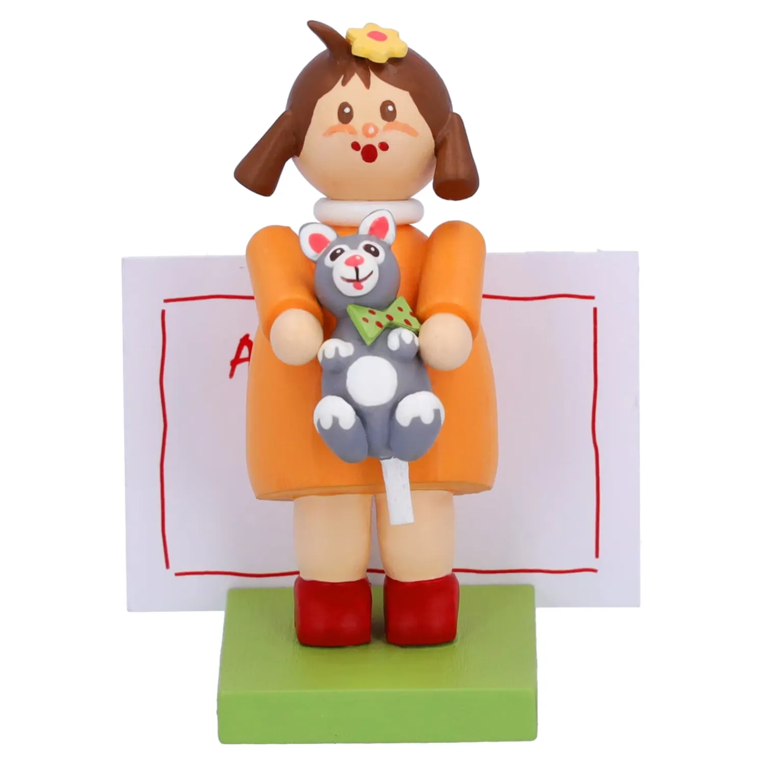 * Kathe's Original Figurines|Girl With Cat