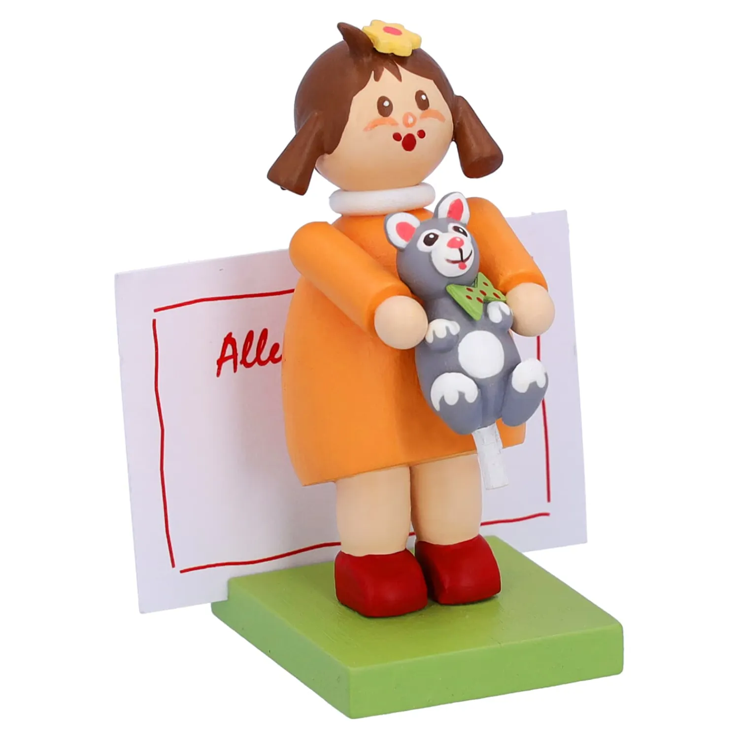 * Kathe's Original Figurines|Girl With Cat