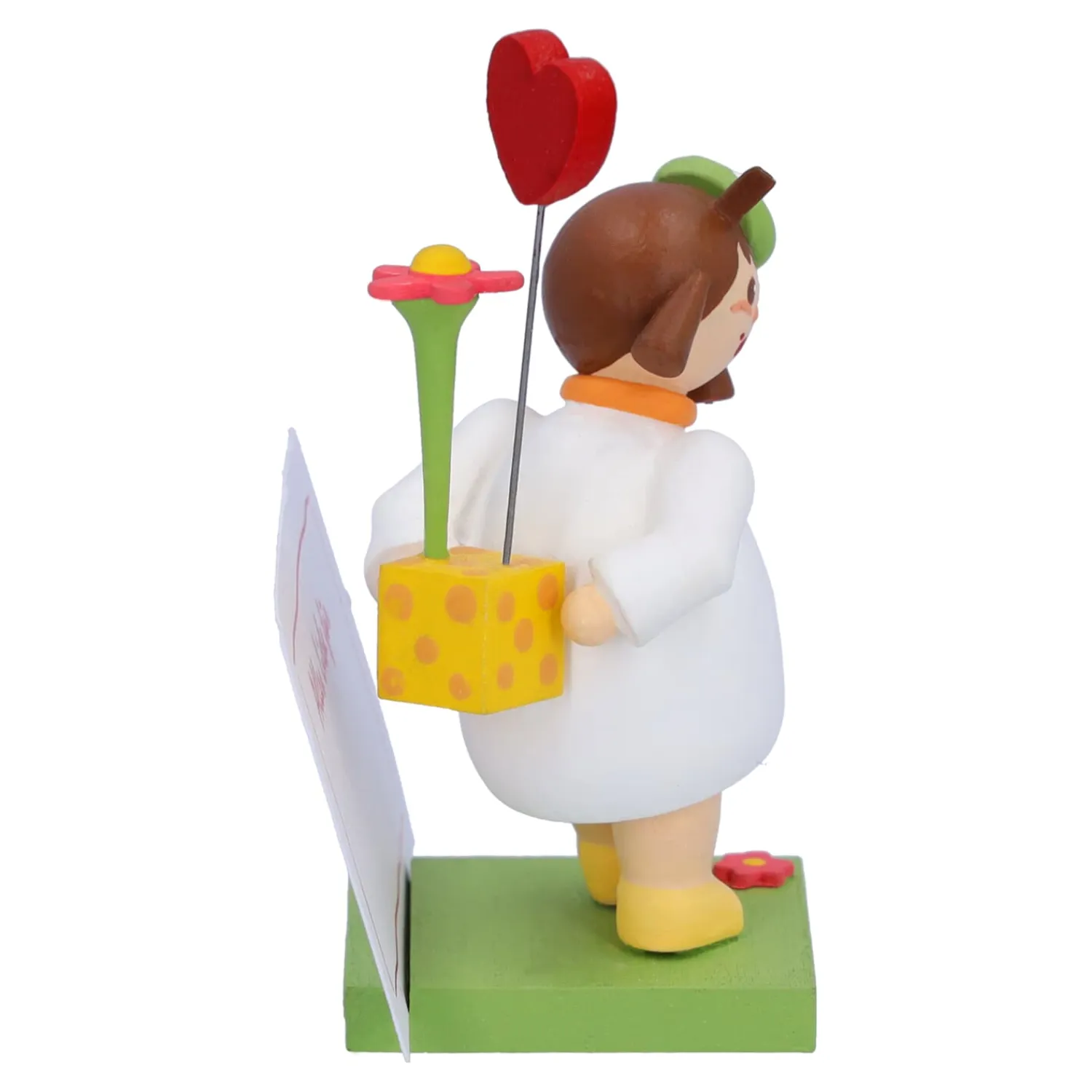 * Kathe's Original Figurines|Girl With Heart And Flowers