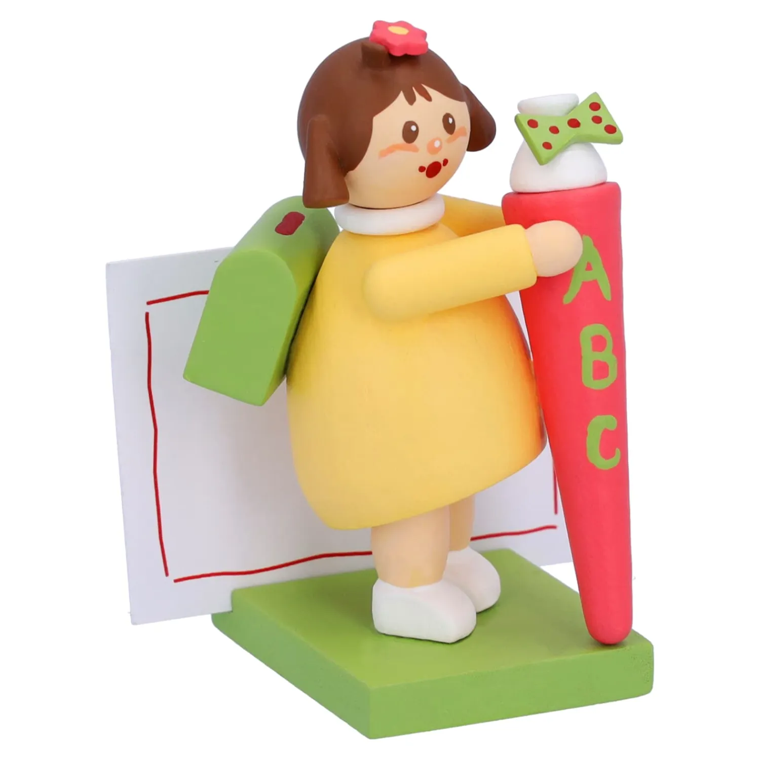 * Kathe's Original Figurines|Girl's First Day Of School