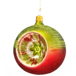 * Tree Baubles And Set Offers|Glass Bauble With Reflex, 8 Cm