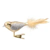 Poesie in Glas Glass Tree Decorations|Glass Bird Copper-Silver