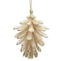 * Resin Tree Decorations|Glittering Cone