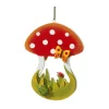 * Wood Tree Decorations|Good Luck Mushroom