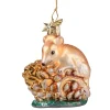 Poesie in Glas Glass Tree Decorations|Hazel Dormouse