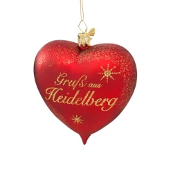 Poesie in Glas Germany Souvenirs|Heart "Grus Aus Heidelberg"