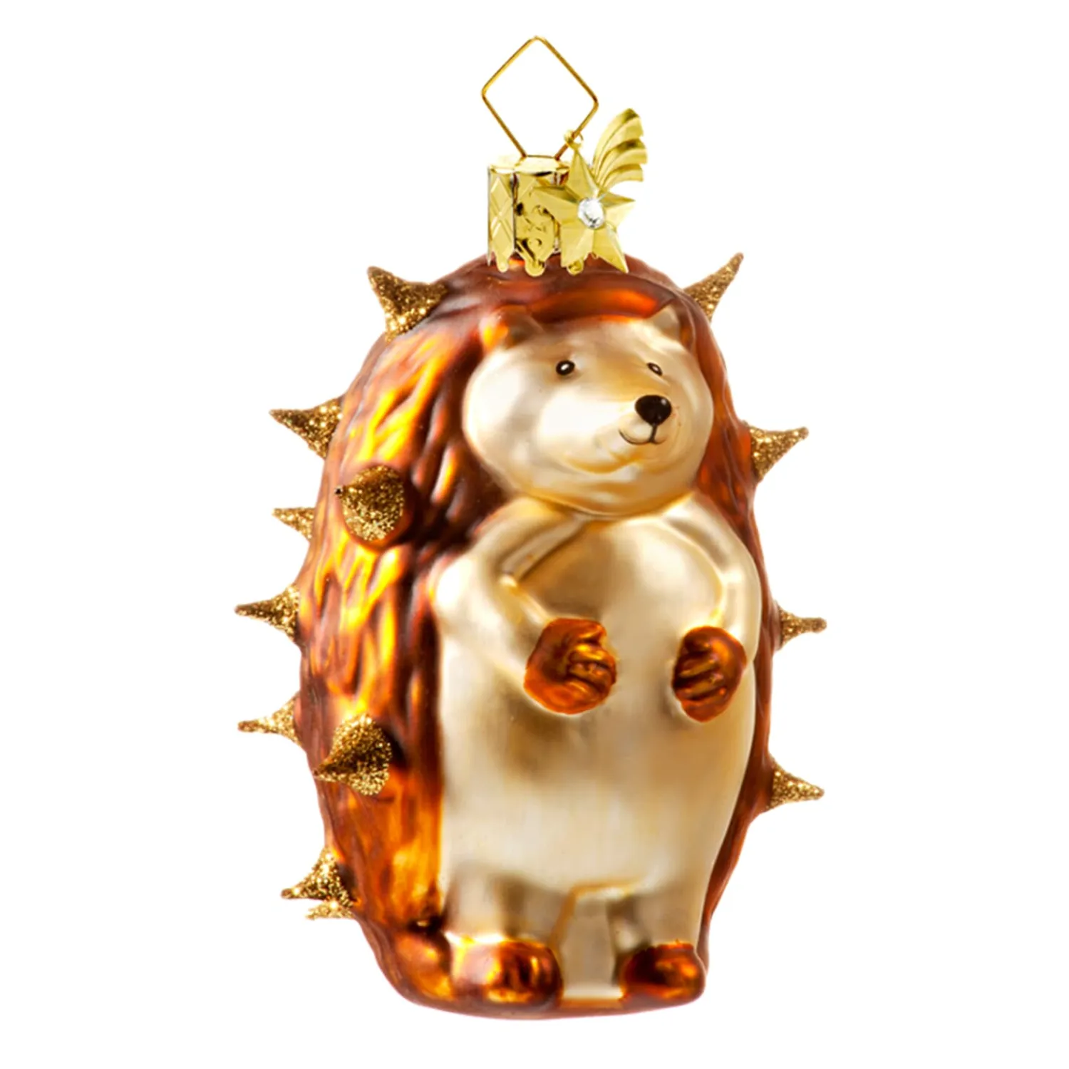 Poesie in Glas Glass Tree Decorations|Hedgehog, Standing