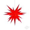 Herrnhuter Sterne Stars|Herrnhuter Paper Star, Red, 27.6Inch