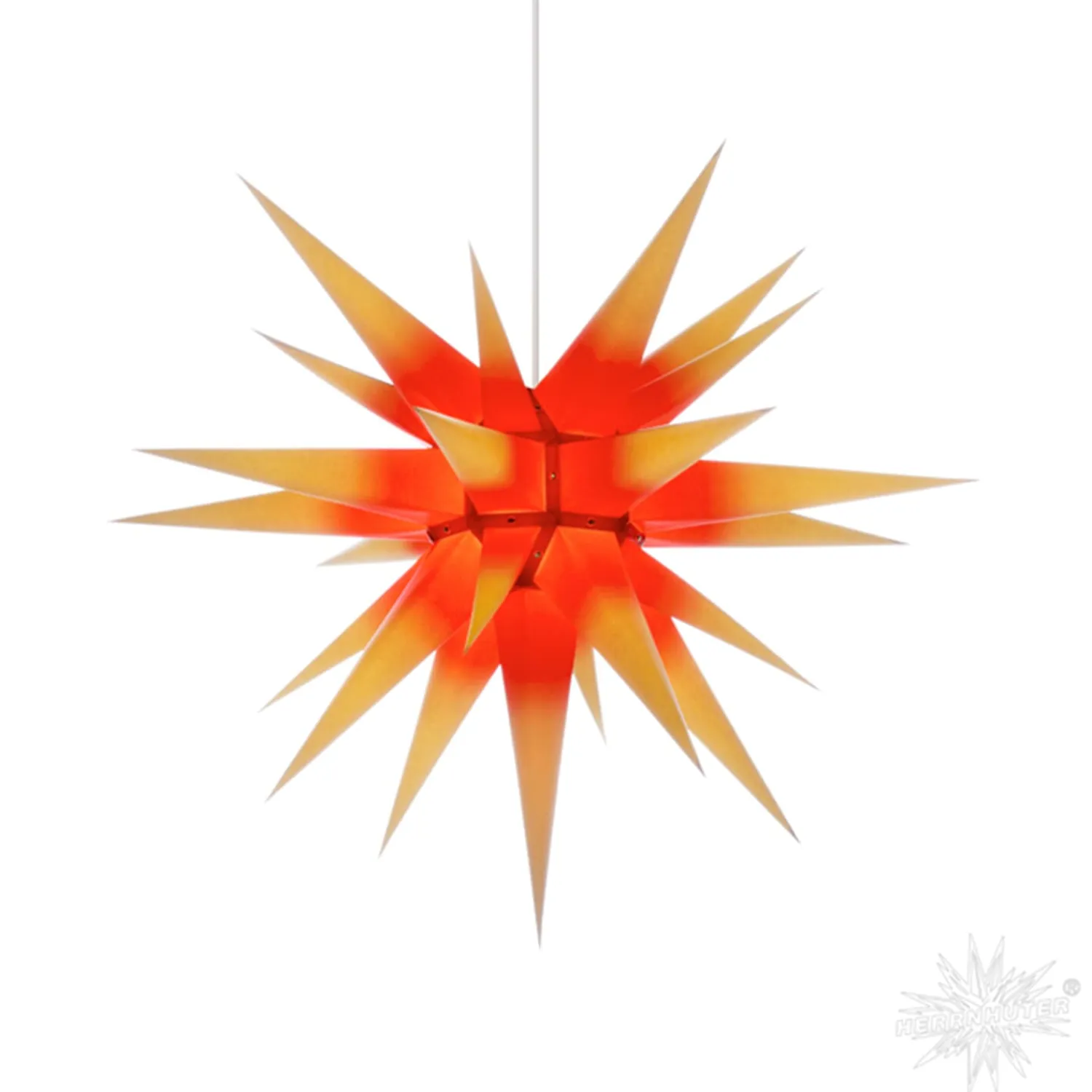 Herrnhuter Sterne Stars|Herrnhuter Paper Star, Red/Yellow, 27.6Inch