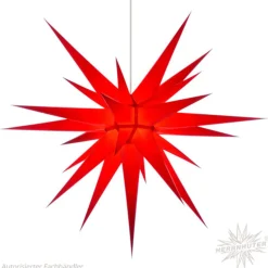 Herrnhuter Sterne Stars|Herrnhuter Paper Star, Red, 31.5Inch