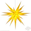 Herrnhuter Sterne Stars|Herrnhuter Paper Star, Yellow, 31.5Inch