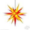 Herrnhuter Sterne Stars|Herrnhuter Star, Yellow/Red, 26.8Inch, Plastic