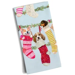 * Table Decorations|Holiday - Sweet Stockings Tea Towel
