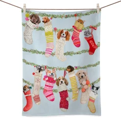 * Table Decorations|Holiday - Sweet Stockings Tea Towel