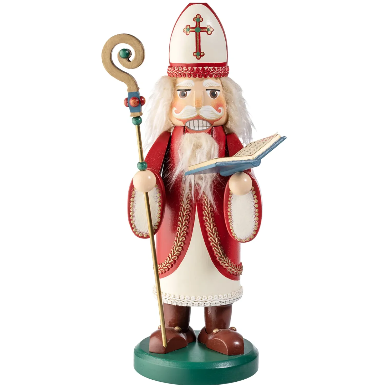* Nutcrackers|Holzknackl "St. Nicolas", 9.84 Inch