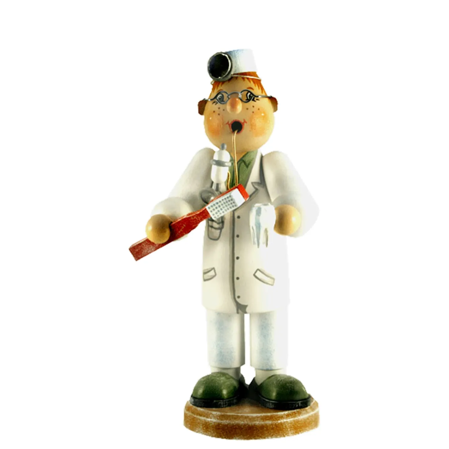 * Incense Smokers|Holzknoddl "Dentist", Incense Smoker
