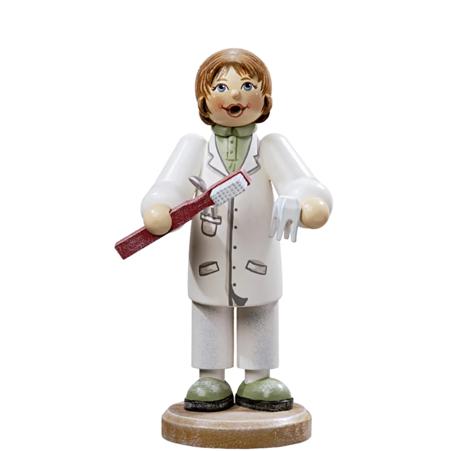 * Incense Smokers|Holzknoddl "Dentist", Incense Smoker