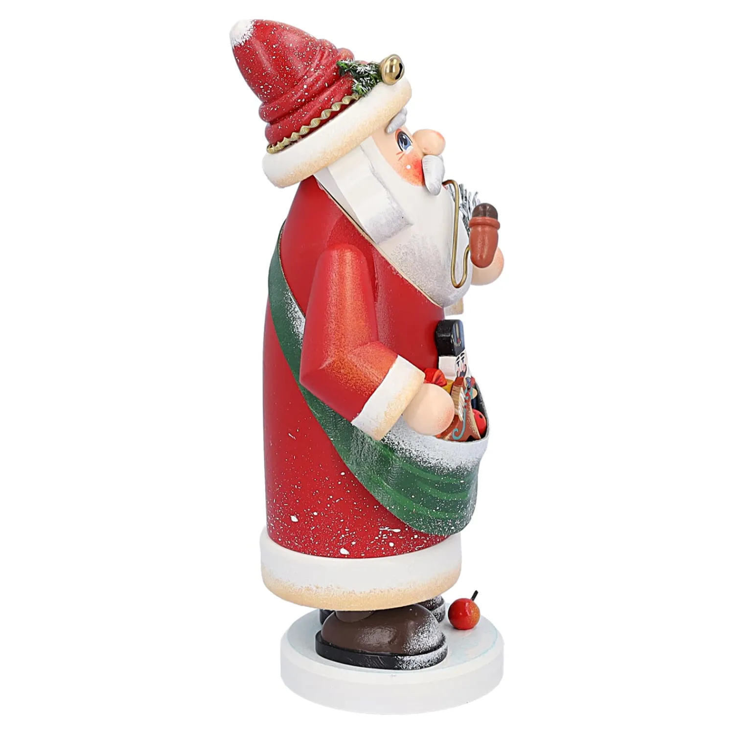 * Incense Smokers|Holzknoddl "Nostalgic Father Christmas", Incense Smoker