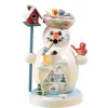 * Incense Smokers|Holzknoddl Snowman "Chirping Of The Birds", Incense Smoker