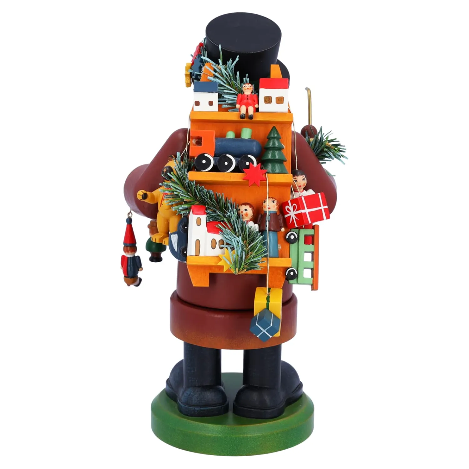 * Incense Smokers|Holzknoddl "Toy Peddler", Incense Smoker