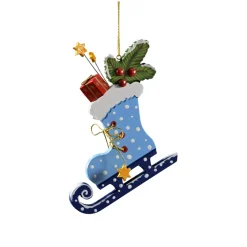 * Wood Tree Decorations|Ice Skate