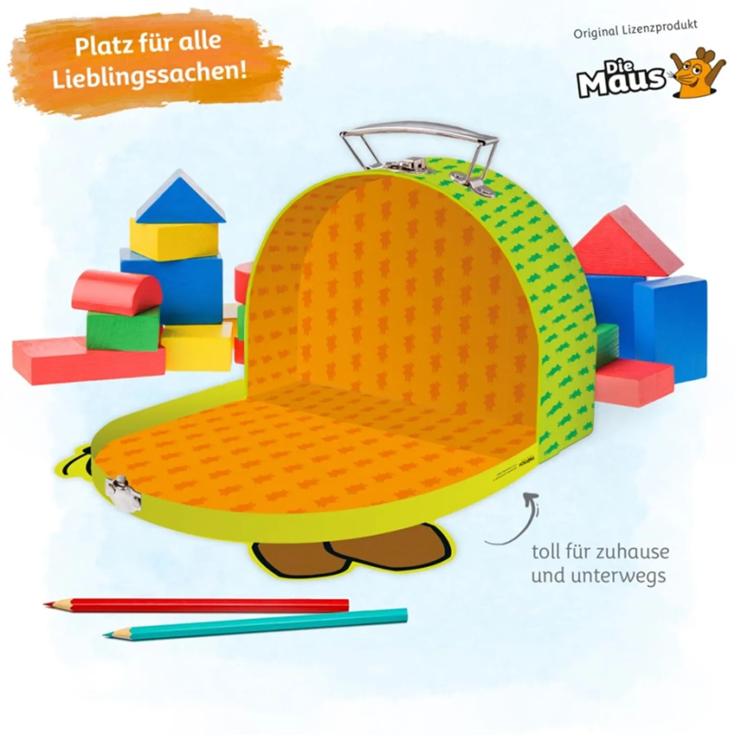 Trötsch Verlag Toys|Kids Suitcase "The Mouse"
