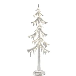 * Decorative Figurines|Large Winter Fir Tree With Ligthing