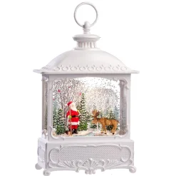 KONSTSMIDE Lanterns|Led Snow Lantern "Santa With Moose"