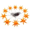 * Outdoor Lights|Led Star Chain With 10 Stars, Yellow
