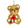 * Wood Tree Decorations|Lucky Bear