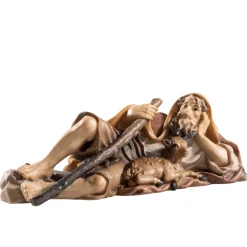 * Nativity Scenes|Lying Shepherd With Lamb