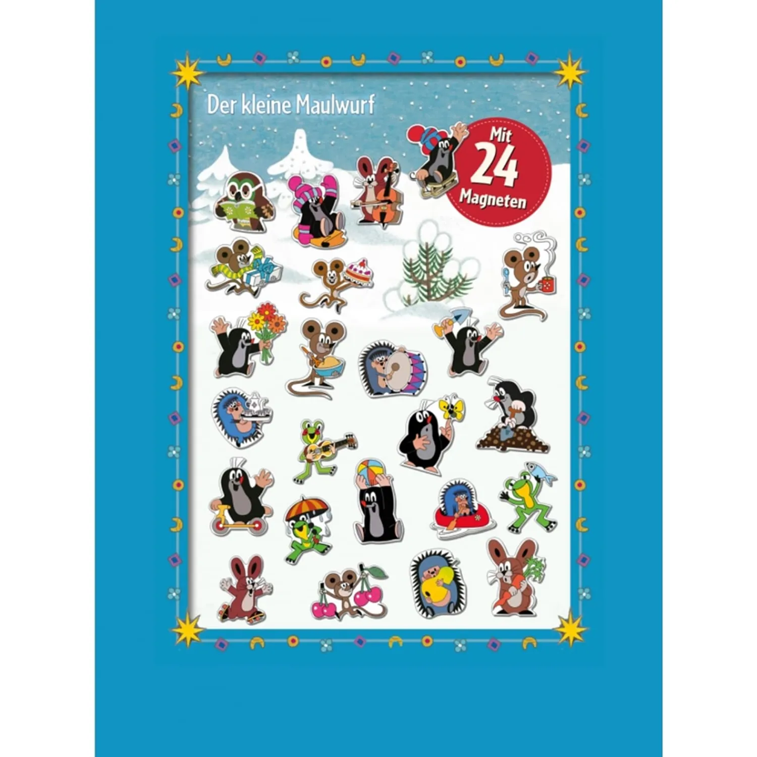 Trötsch Verlag The Little Mole "Kretek"|Magnet Advent Calendar "The Little Mole"