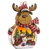 * Decorative Figurines|Moose "Winter Forest"