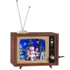 * Music Boxes|Nostalgic Television "Winter Scene With Snowmen", Large
