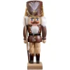 HODREWA Nutcrackers|Nutcracker "Guards Soldier", Brown, 11.8 Inch