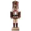 HODREWA Nutcrackers|Nutcracker "Guards Soldier", Brown, 8.1 Inch