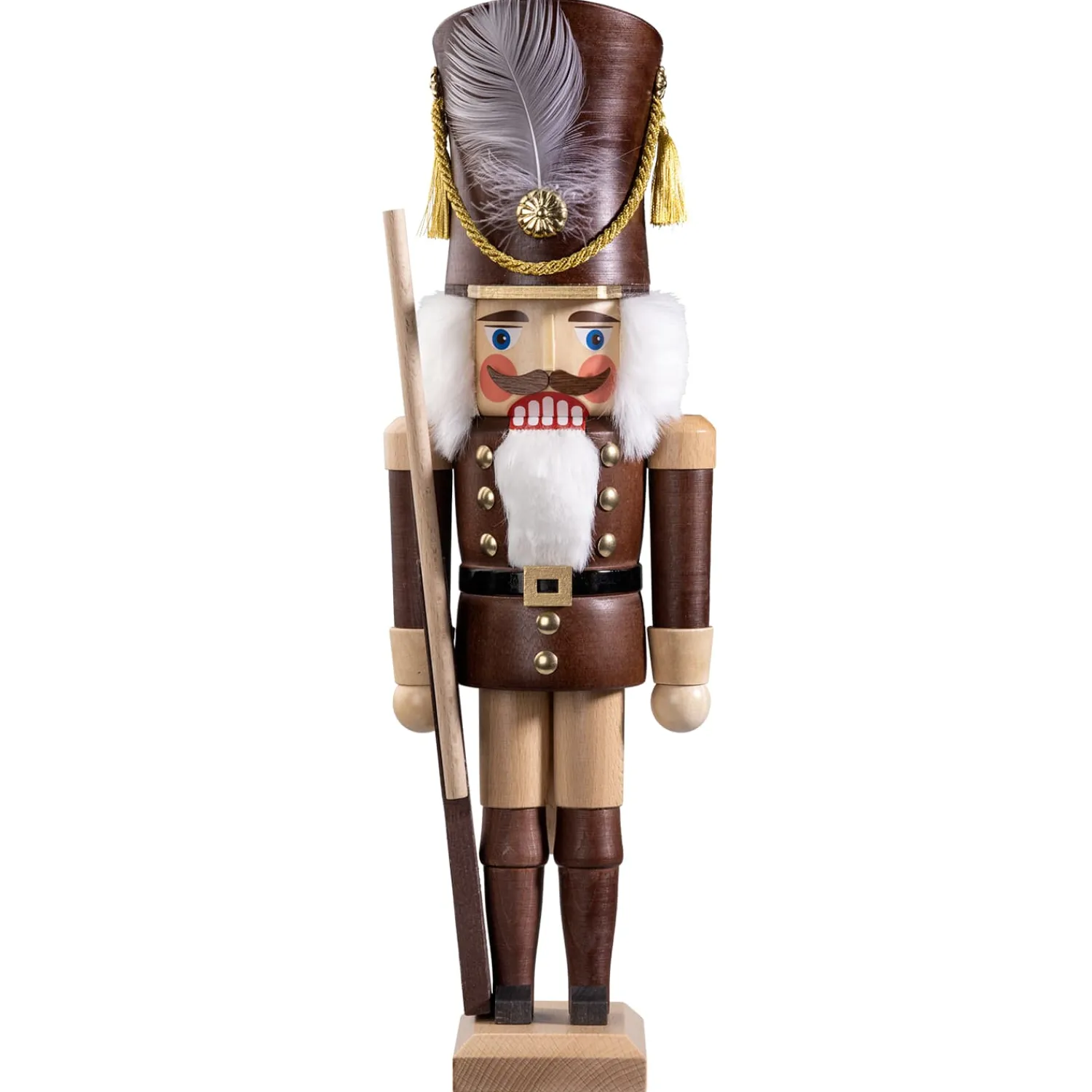 HODREWA Nutcrackers|Nutcracker "Guards Soldier", Brown, 15.75 Inch
