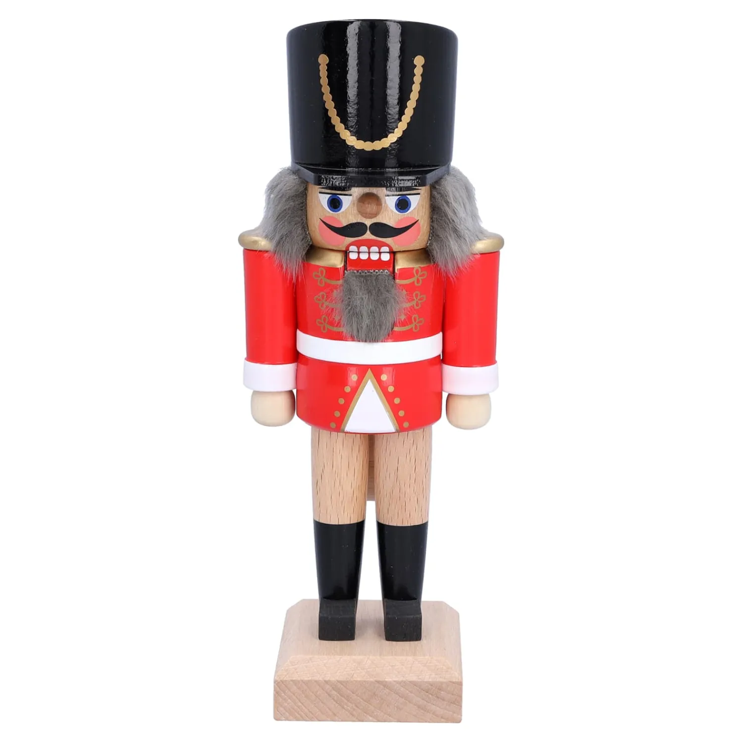 HODREWA Nutcrackers|Nutcracker "Hussar" Red, 7.1 Inch