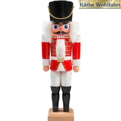 HODREWA Nutcrackers|Nutcracker "Hussar" Red, 10.6 Inch