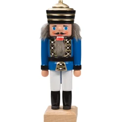HODREWA Nutcrackers|Nutcracker "King" Blue, 5.5 Inch