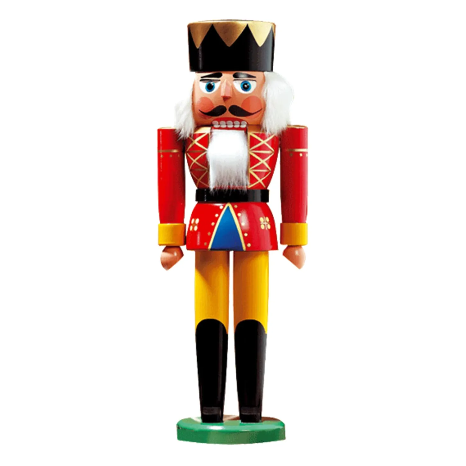 HODREWA Nutcrackers|Nutcracker "King" Red, 12.2 Inch
