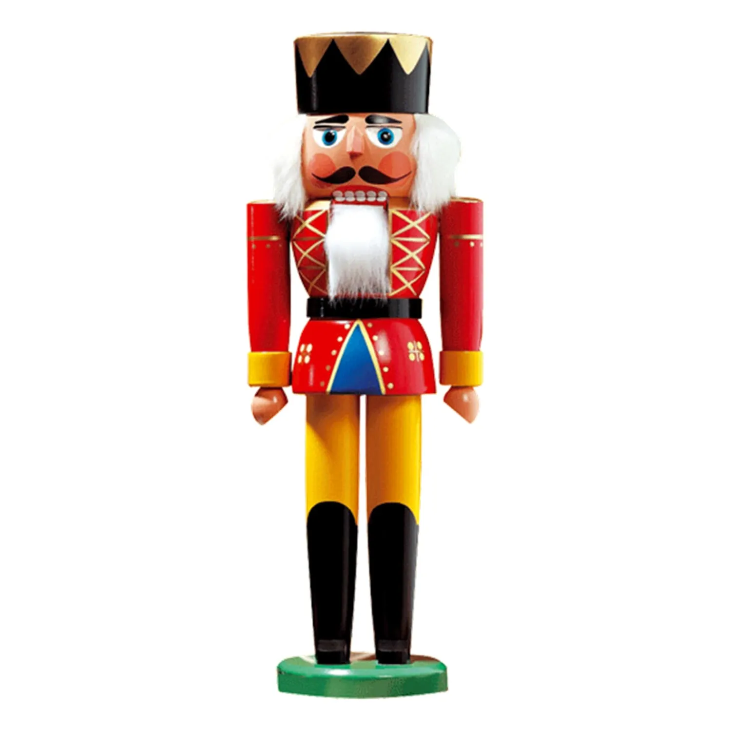 HODREWA Nutcrackers|Nutcracker "King" Red, 12.2 Inch