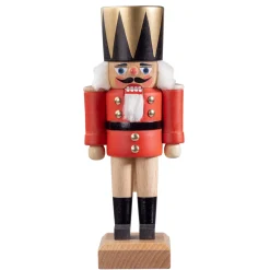 HODREWA Nutcrackers|Nutcracker "King", Red, 8.1 Inch