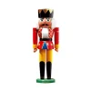 HODREWA Nutcrackers|Nutcracker "King" Red, 9.9 Inch