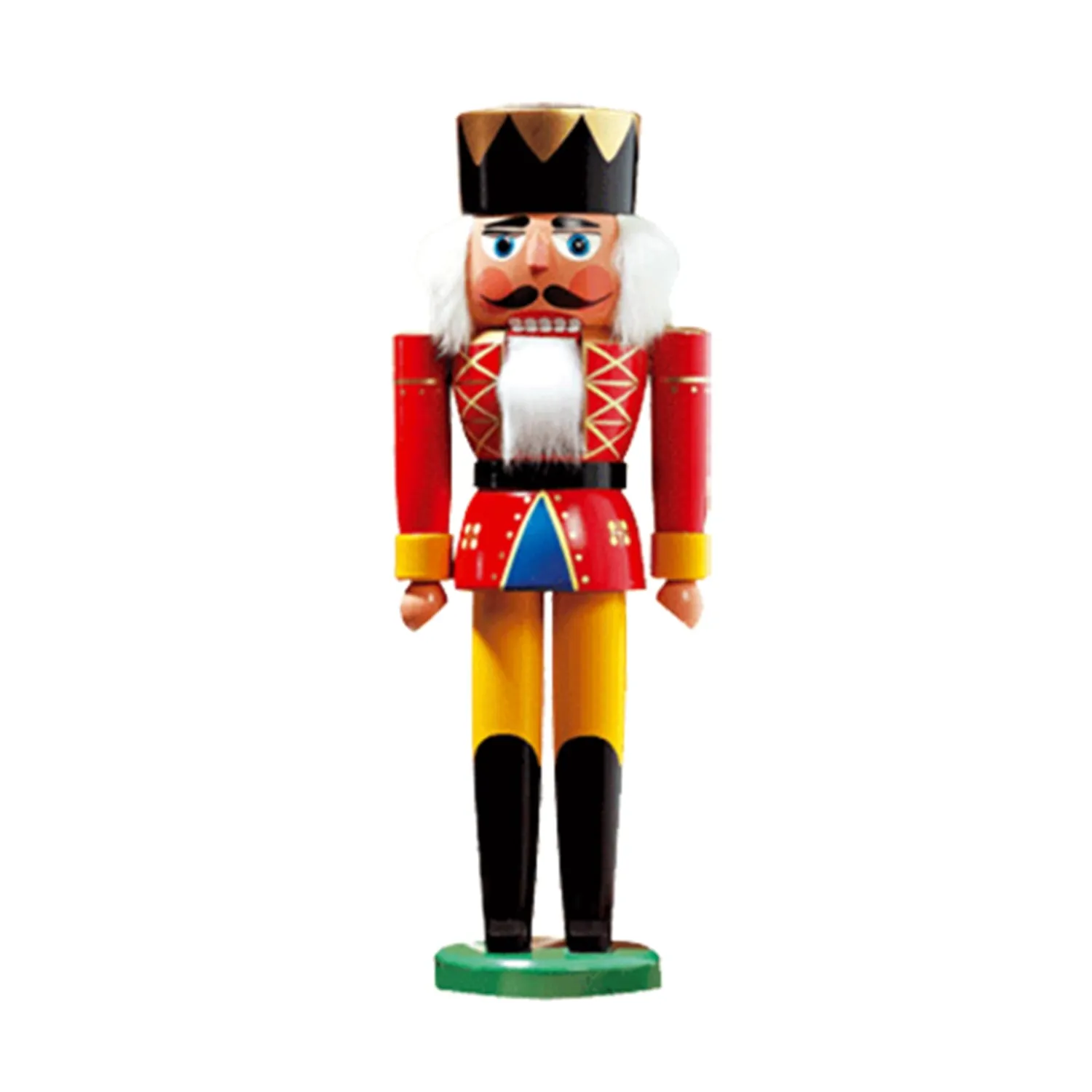 HODREWA Nutcrackers|Nutcracker "King" Red, 9.9 Inch