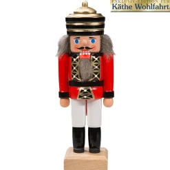 HODREWA Nutcrackers|Nutcracker "King" Red, 5.5Inch