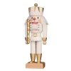 Christian ULBRICHT Nutcrackers|Nutcracker "King", White/Gold, 10.6Inch